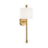 Crystorama Rachel 8'' Sconce in Vibrant Gold - Additional View