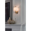 Crystorama Rachel 8'' Sconce in Vibrant Gold - Lifestyle View