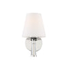 Crystorama Ramsey 6'' Sconce in Polished Nickel - Additional View