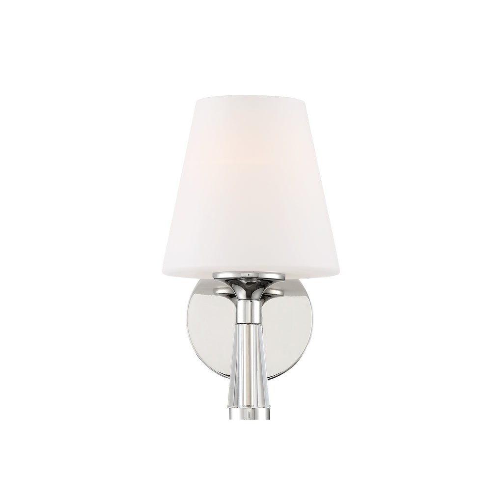 Crystorama Ramsey 6'' Sconce in Polished Nickel - Additional View