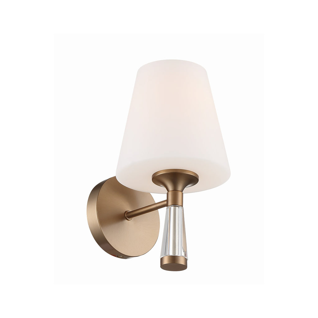 Crystorama Ramsey 6'' Sconce in Vibrant Gold - Additional View