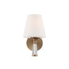 Crystorama Ramsey 6'' Sconce in Vibrant Gold - Additional View
