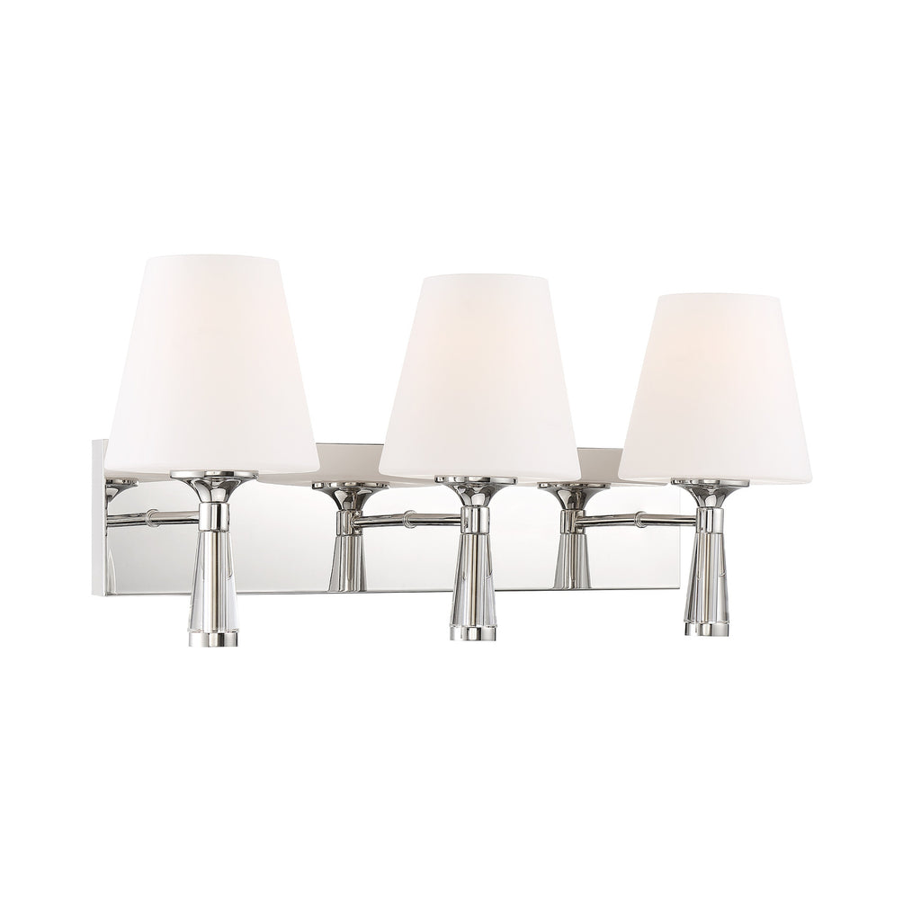 Crystorama Ramsey 23.25'' Bathroom Vanity in Polished Nickel - Additional View