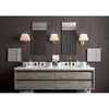 Crystorama Renee 10'' Sconce in Aged Brass - Lifestyle View