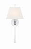 REN-261-PN Renee 10'' Sconce | Alternate Image