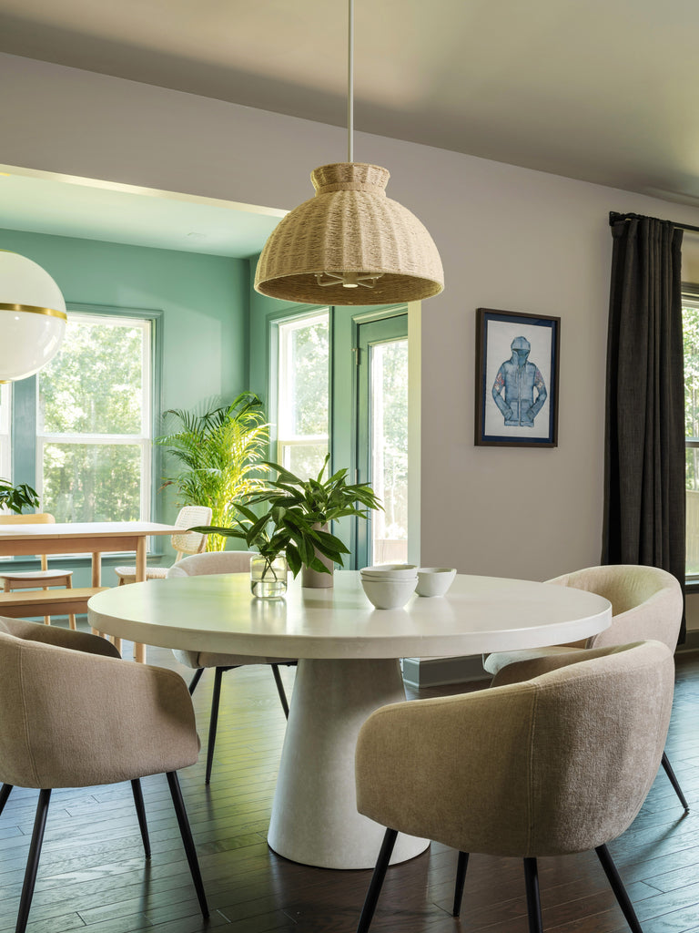 RES-10524-MT Reese 22'' Pendant | Lifestyle Image