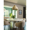 Crystorama Reese 22'' Pendant in Matte White - Lifestyle View