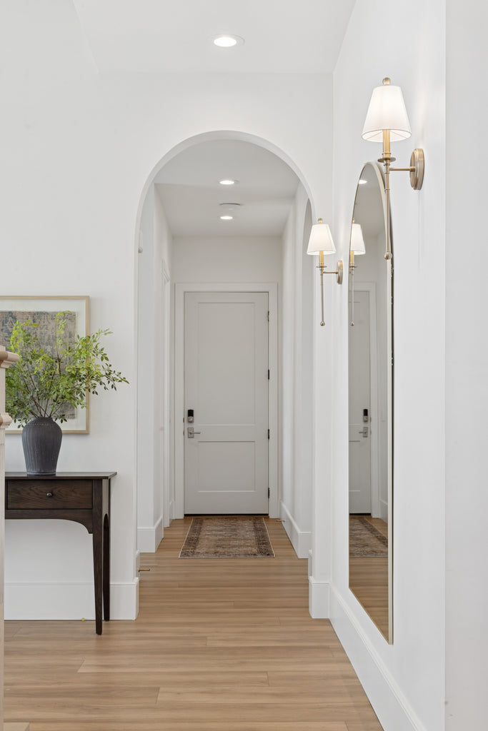 RIV-382-AG Riverdale 6'' Sconce | Lifestyle Image