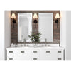 Crystorama Riverdale 6'' Sconce in Black Forged - Lifestyle View