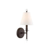 Crystorama Riverdale 6'' Sconce in Dark Bronze - Additional View