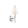Crystorama Riverdale 6'' Sconce in Polished Nickel - Additional View