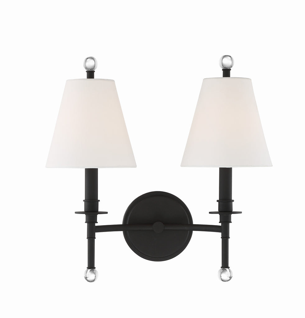 RIV-383-BF Riverdale 2 Light Sconce | Alternate Image