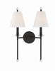 RIV-383-BF Riverdale 2 Light Sconce | Alternate Image