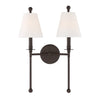 RIV-383-DB Riverdale 2 Light Sconce | Main Image