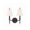 Crystorama Riverdale 15'' Sconce in Dark Bronze - Additional View