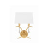Crystorama Rollins 10'' Sconce in Antique Gold - Additional View
