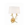 Crystorama Rollins 10'' Sconce in Antique Gold - Additional View