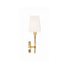 Crystorama Rollins 10'' Sconce in Antique Gold - Additional View