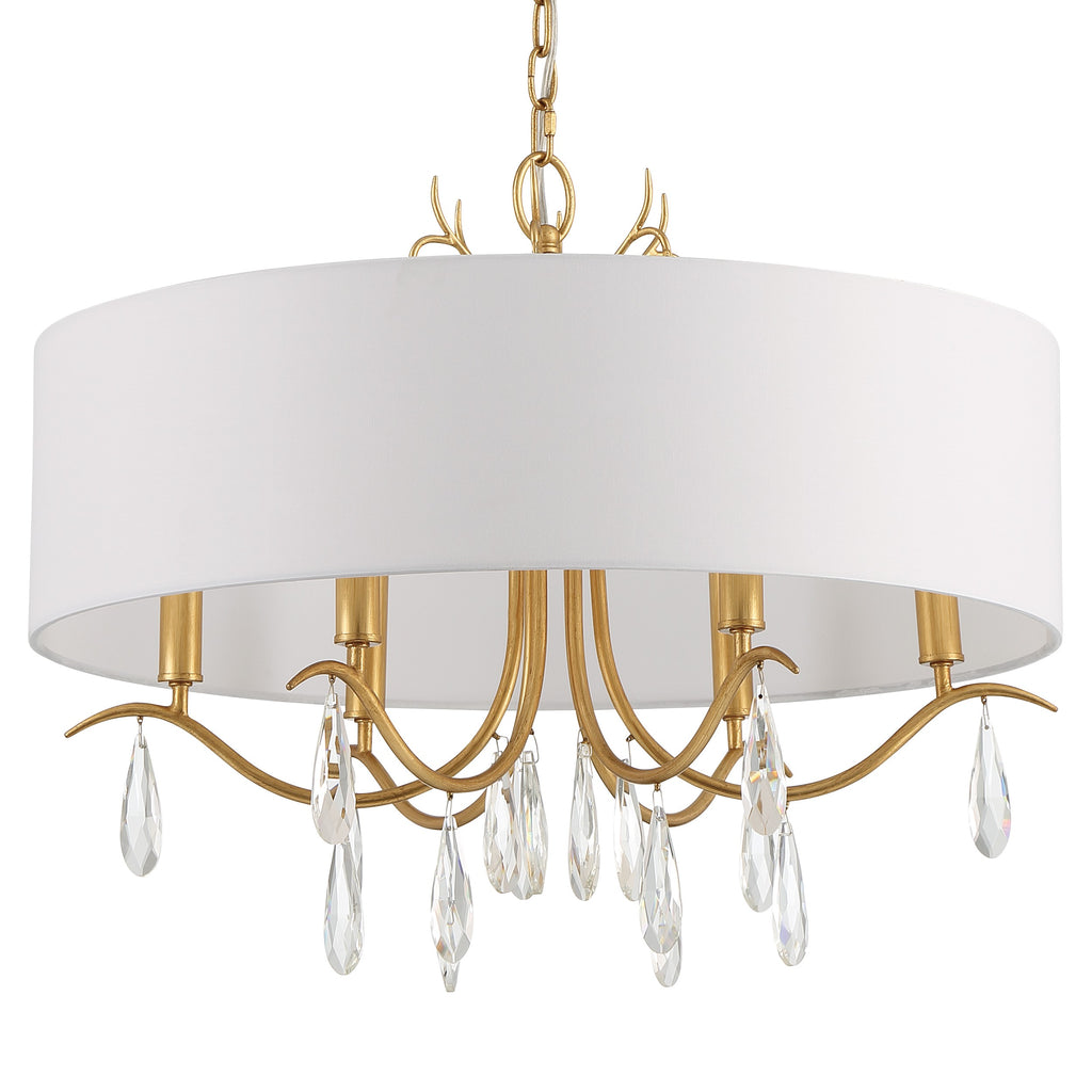 ROL-18806-GA Rollins 6 Light Chandelier | Alternate Image