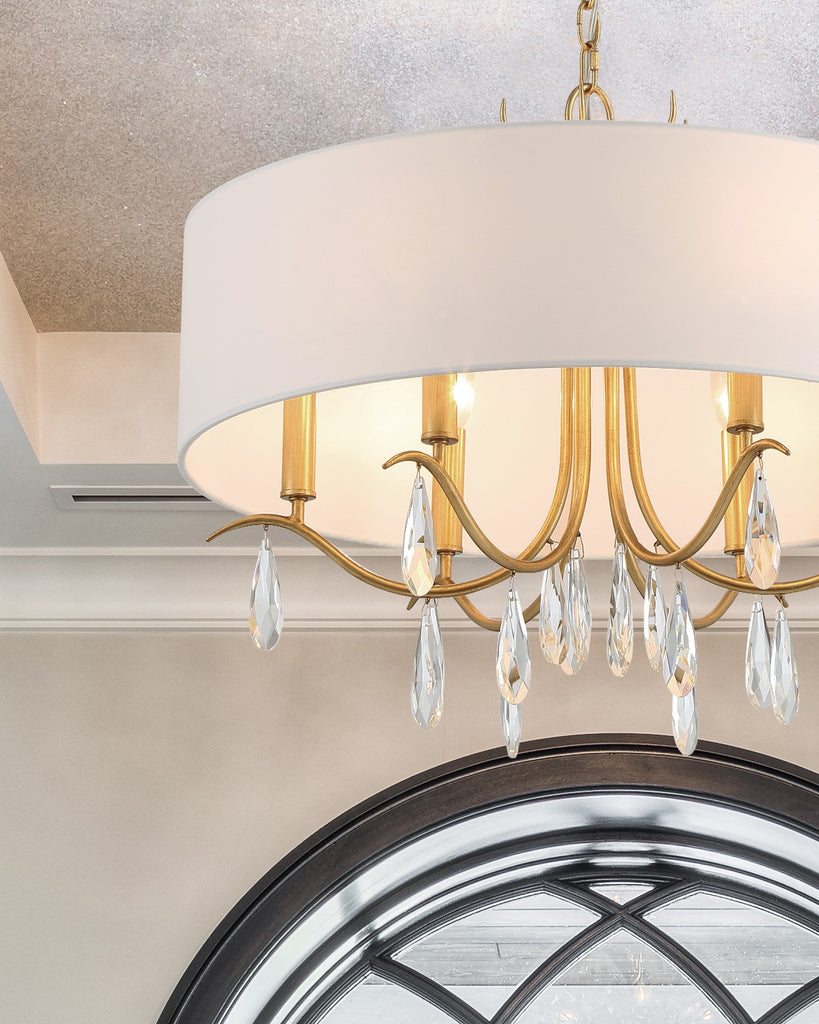 ROL-18806-GA Rollins 6 Light Chandelier | Lifestyle Image