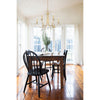 Crystorama Rollins 28'' Chandelier in Antique Gold - Lifestyle View
