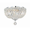 Crystorama Roslyn 10'' Flush Mount in Polished Chrome - Additional View