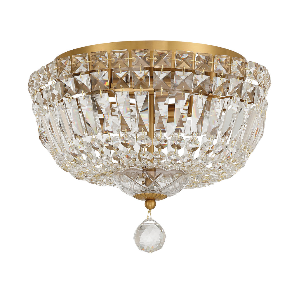 ROS-A1004-AG-CL-MWP Roslyn 12'' Flush Mount | Alternate Image