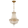 ROS-A1006-AG-CL-MWP Roslyn 12'' Chandelier | Main Image