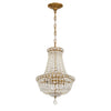 ROS-A1006-AG-CL-MWP Roslyn 12'' Chandelier | Alternate Image