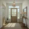 ROS-A1006-AG-CL-MWP Roslyn 12'' Chandelier | Lifestyle Image
