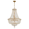 ROS-A1009-AG-CL-MWP Roslyn 22'' Chandelier | Main Image
