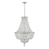 ROS-A1009-CH-CL-MWP Roslyn 9 Light Chandelier | Main Image