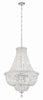 ROS-A1009-CH-CL-MWP Roslyn 9 Light Chandelier | Alternate Image