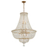 ROS-A1015-AG-CL-MWP Roslyn 28'' Chandelier | Main Image