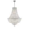 ROS-A1015-CH-CL-MWP Roslyn 15 Light Chandelier | Main Image