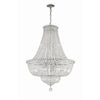 Crystorama Roslyn 28'' Chandelier in Polished Chrome - Additional View