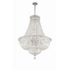 Crystorama Roslyn 28'' Chandelier in Polished Chrome - Additional View