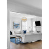 Crystorama Roxy 22'' Chandelier in Antique Gold - Lifestyle View