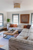ROY-800-GA Royston 18'' Flush Mount | Lifestyle Image