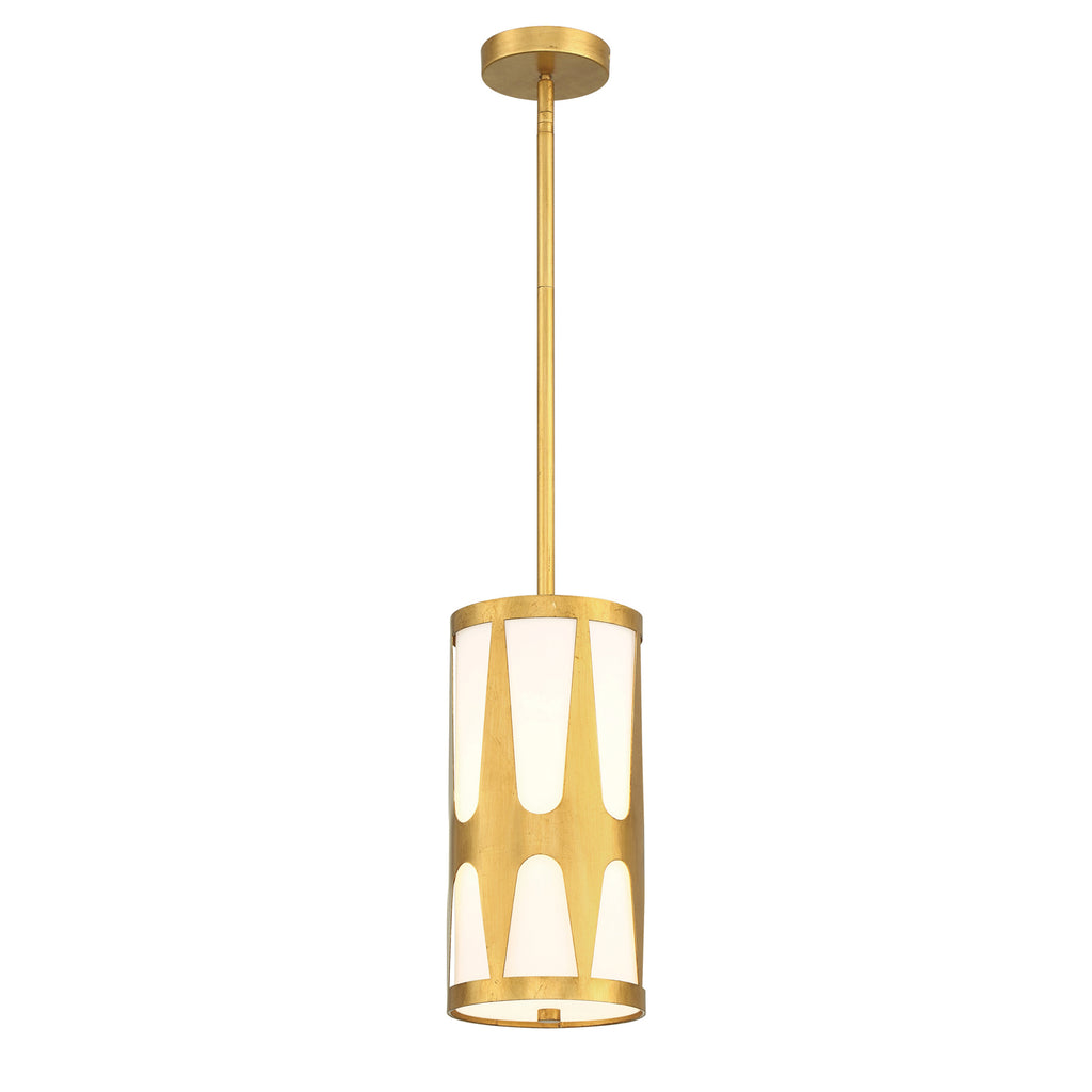 ROY-801-GA Royston 1 Light Mini Pendant | Main Image