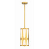 Crystorama Royston 7'' Pendant in Antique Gold - Additional View