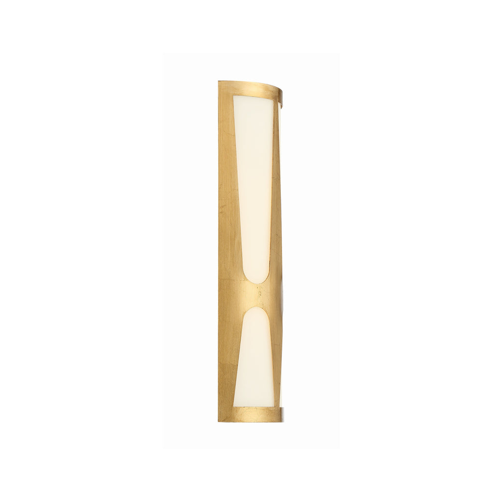 Crystorama Royston 6.75'' Integrated LED Sconce in Antique Gold - Additional View