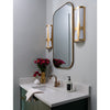 Crystorama Royston 6.75'' Integrated LED Sconce in Antique Gold - Lifestyle View
