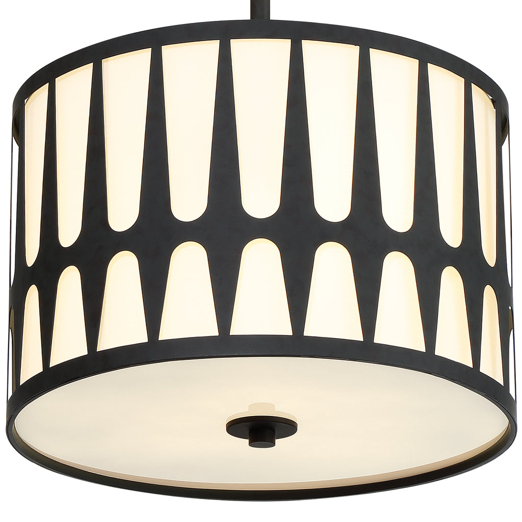 ROY-803-BK Royston 3 Light Pendant | Alternate Image