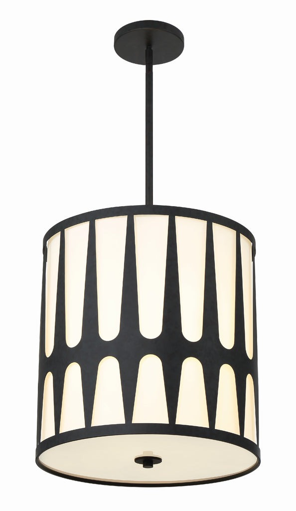 ROY-805-BK Royston 4 Light Pendant | Alternate Image