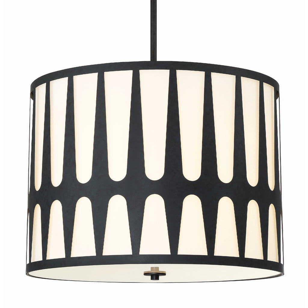 ROY-809-BK Royston 5 Light Pendant | Alternate Image