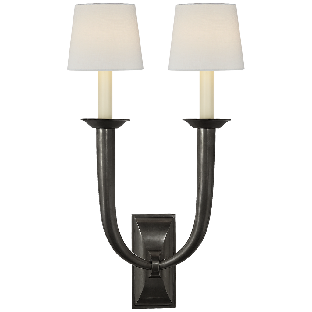 S2021BZL Visual Comfort French 2 Light Sconce | Alternate Image