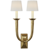 S2021HABL Visual Comfort French 2 Light Sconce | Alternate Image