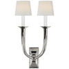 S2021PNL Visual Comfort French 2 Light Sconce | Alternate Image