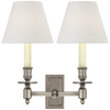 S2212ANL Visual Comfort French 2 Light Sconce | Main Image